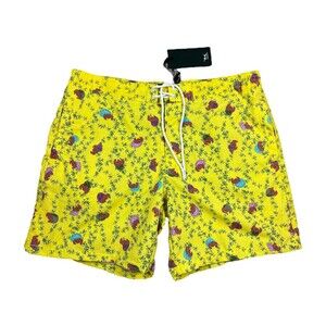 RODD & GUNN Chevalier Board Shorts  Men's XL  Swim NWT $98  Citrus Crab Print